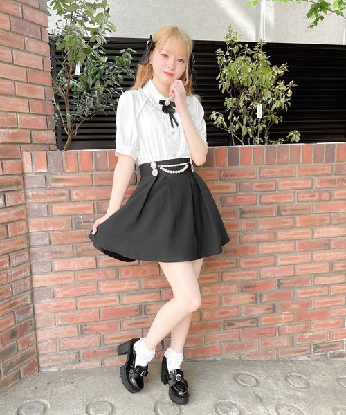 ROJITA（ロジータ）の「パールチェーンスカート（スカート）」 - WEAR