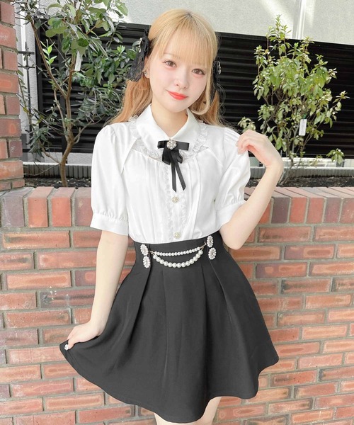 ROJITA（ロジータ）の「パールチェーンスカート（スカート）」 - WEAR