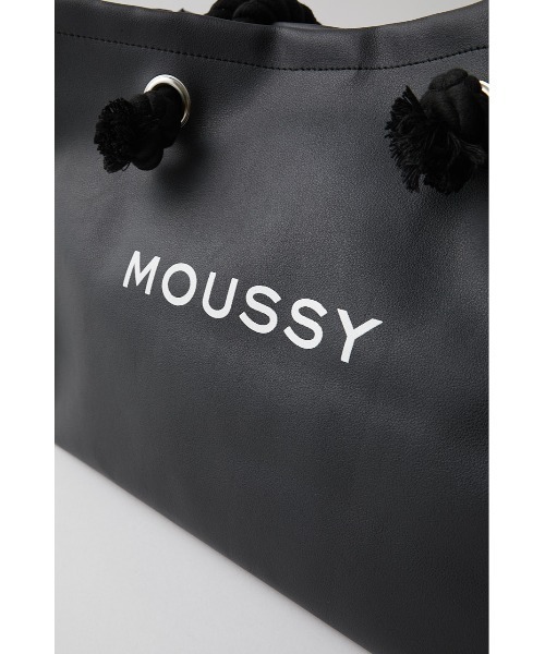MOUSSY（マウジー）の「MOUSSY F/L SHOPPER バッグ（トートバッグ・レディース・ブラック・FREE）」の11枚目の写真