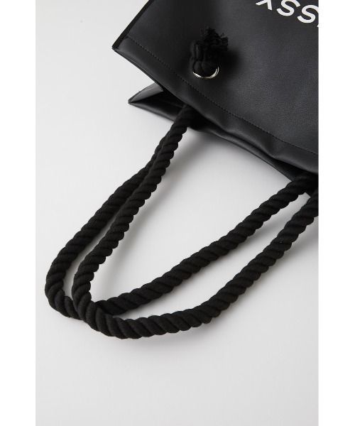 MOUSSY（マウジー）の「MOUSSY F/L SHOPPER バッグ（トートバッグ・レディース・ブラック・FREE）」の12枚目の写真