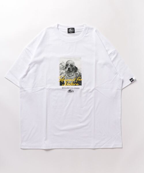 CAMP7(キャンプセブン)の「CAMP7 PHOTO TEE(Tシャツ/カットソー・メンズ・ホワイト/ブラック・MEDIUM/X-LARGE/LARGE)」の5枚目の写真