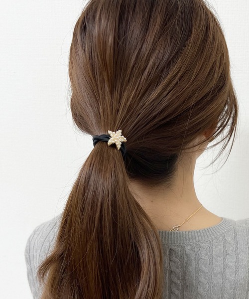 LINFA　（リンファ）の「【Peony/ピオニー】/ヒトデヘアゴム（ヘアゴム・レディース・ピンク/シルバー/その他/ブラック/ピンクゴールド/ゴールド・FREE）」の6枚目の写真