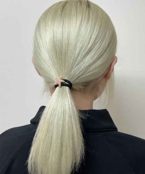 LINFA　（リンファ）の「【Peony/ピオニー】/ヒトデヘアゴム（ヘアゴム・レディース・ピンク/シルバー/その他/ブラック/ピンクゴールド/ゴールド・FREE）」の16枚目の写真