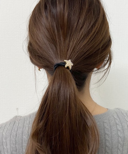 LINFA　（リンファ）の「【Peony/ピオニー】/ヒトデヘアゴム（ヘアゴム・レディース・ピンク/シルバー/その他/ブラック/ピンクゴールド/ゴールド・FREE）」の14枚目の写真