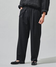 EDIFICE LA BOUCLE | 《追加》【LA BOUCLE / ラブークル】1タック イージーパンツ（スラブ オックス）(スラックス)