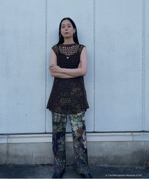 パンツ AMERI THE MET SCENERY PANTS Ameri（アメリ）の「AMERI×THE MET SCENERY PANTS（その他パンツ
