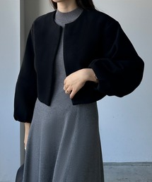 Louere | コクーンスリーブショートブルゾン(ブルゾン)
