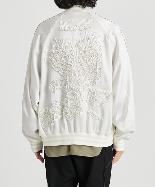 TAAKK(ターク)の「【TAAKK/ターク】TAPE EMBROIDERY SOUVENIR JACKET/テープエンブロイダリースーベニアジャケット(ミリタリージャケット・メンズ・ブラック/ホワイト・3/2/1)」の5枚目の写真