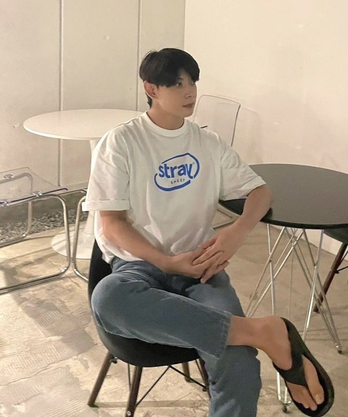 STRAY SHEEP（ストレイシープ）の「[STRAY SHEEP]オリジナルグラフィックTシャツ（Tシャツ/カットソー・レディース・ホワイト/その他/その他1/その他2/その他3/その他4/その他6/その他5・MEDIUM/LARGE）」の2枚目の写真