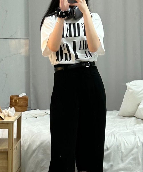 STRAY SHEEP（ストレイシープ）の「[STRAY SHEEP]オリジナルグラフィックTシャツ（Tシャツ/カットソー・レディース・ホワイト/その他/その他1/その他2/その他3/その他4/その他6/その他5・MEDIUM/LARGE）」の19枚目の写真