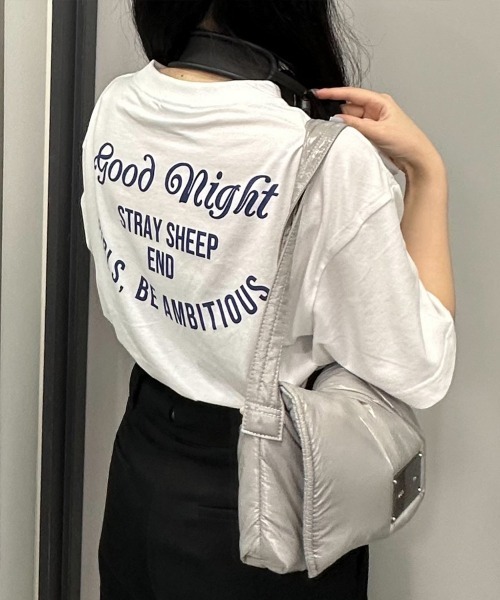 STRAY SHEEP（ストレイシープ）の「[STRAY SHEEP]オリジナルグラフィックTシャツ（Tシャツ/カットソー・レディース・ホワイト/その他/その他1/その他2/その他3/その他4/その他6/その他5・MEDIUM/LARGE）」の11枚目の写真