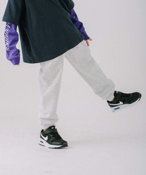 FRUIT OF THE LOOM（フルーツオブザルーム）の「【Fruit Of The Loom】別注スウェットパンツ(KIDS)（スウェットパンツ・キッズ・グレー/ネイビー/パープル・110cm/120cm/130cm/140cm）」の2枚目の写真