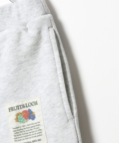 FRUIT OF THE LOOM（フルーツオブザルーム）の「【Fruit Of The Loom】別注スウェットパンツ(KIDS)（スウェットパンツ・キッズ・グレー/ネイビー/パープル・110cm/120cm/130cm/140cm）」の11枚目の写真