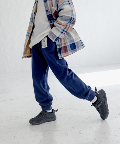 FRUIT OF THE LOOM（フルーツオブザルーム）の「【Fruit Of The Loom】別注スウェットパンツ(KIDS)（スウェットパンツ・キッズ・グレー/ネイビー/パープル・110cm/120cm/130cm/140cm）」の5枚目の写真