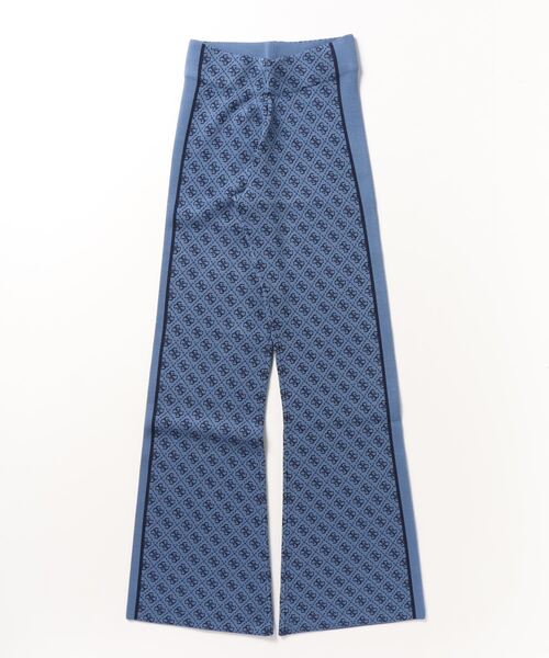 Guess（ゲス）の「Lise Quattro G Logo Sweater Pant（その他パンツ・レディース・ベージュ/ブルー・MEDIUM/X-SMALL/SMALL）」の4枚目の写真