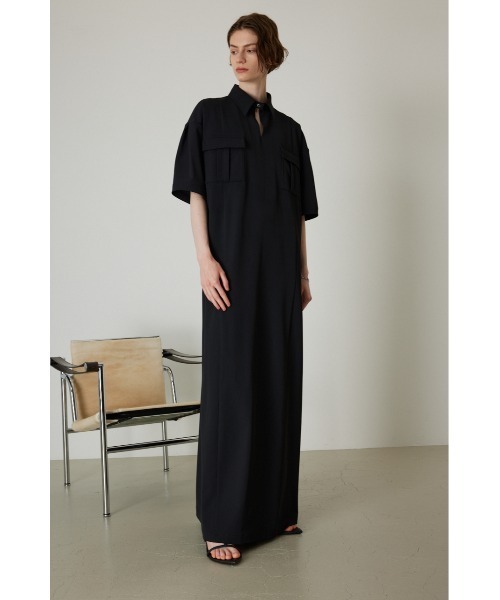 RIM.ARK_ワンピース RIM.ARK（リムアーク）の「Neck design box dress（ワンピース
