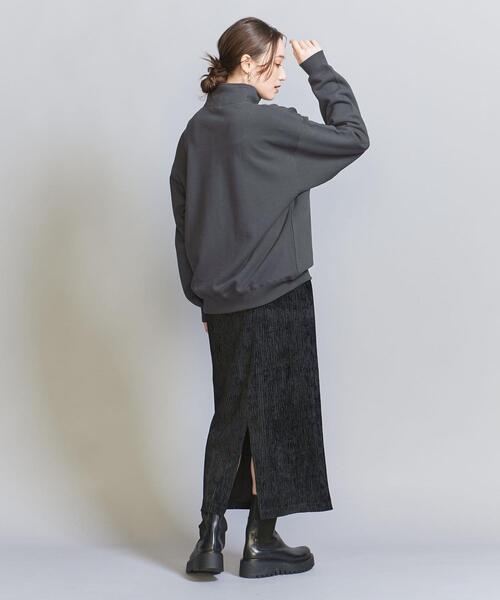 BEAUTY&YOUTH UNITED ARROWS（ビューティーアンドユースユナイテッドアローズ）の「【WEB限定】ワンポイントロゴ ハーフジップ スウェット（スウェット・メンズ・ナチュラル/ダークグレー/オレンジ/ライトグレー・L/XL/S/M）」の15枚目の写真