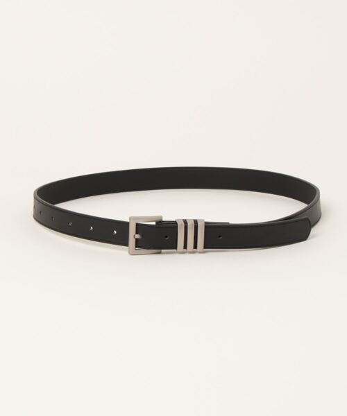 BARELY BLUE（ベアリーブルー）の「【 BARELY BLUE / ベアリーブルー 】 スクエア マット バックル ベルト / ユニセックス（ベルト・レディース・ブラウン/キャメル/ブラック・FREE）」の8枚目の写真