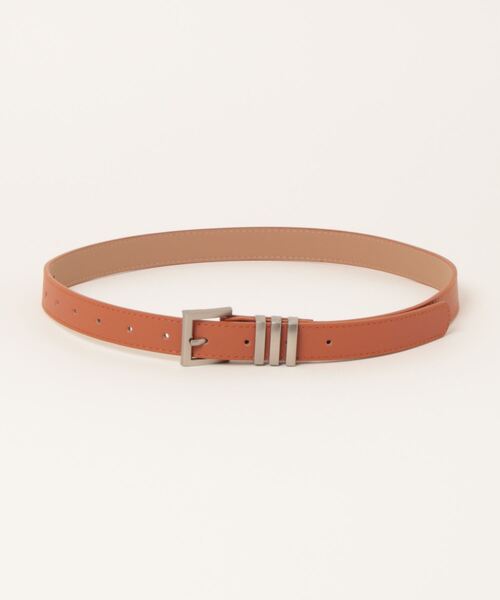 BARELY BLUE（ベアリーブルー）の「【 BARELY BLUE / ベアリーブルー 】 スクエア マット バックル ベルト / ユニセックス（ベルト・レディース・ブラウン/キャメル/ブラック・FREE）」の10枚目の写真