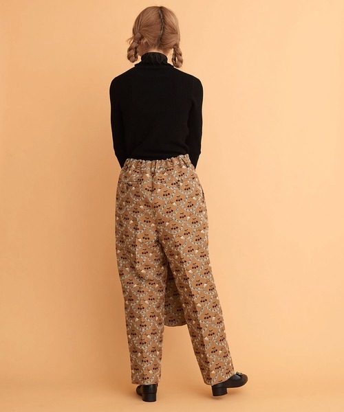 peu pres（プープレ）の「ホイップジャカード　テーパードパンツ（その他パンツ・レディース・ベージュ/ホワイト・FREE）」の9枚目の写真