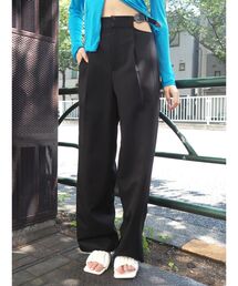 EVRIS | サイドオープンストレートパンツ(その他パンツ)