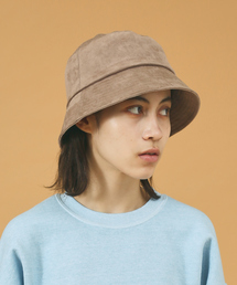 【RUBEN/ルーベン】FAKE SUEDE BUCKET HAT/フェイクスウェードバケットハット/ユニセックス/RUS-2236