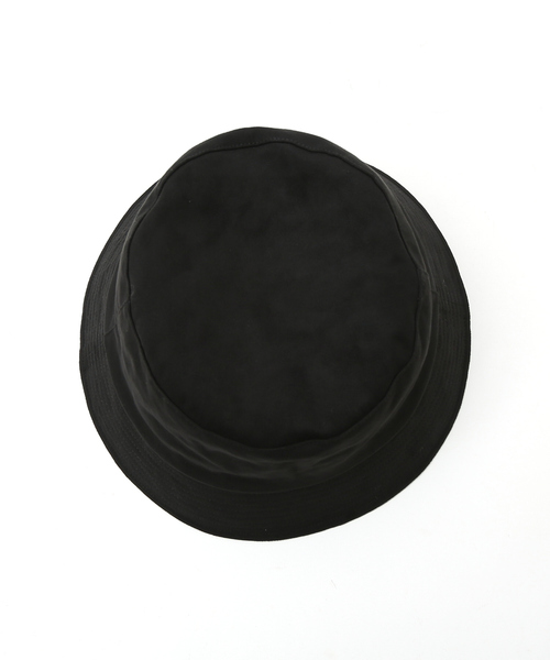 ABAHOUSE(アバハウス)の「【RUBEN/ルーベン】FAKE SUEDE BUCKET HAT/フェイクスウェードバケットハット/ユニセックス/RUS-2236(キャップ・メンズ・ブラック/アイボリー/ベージュ・フリー)」の8枚目の写真
