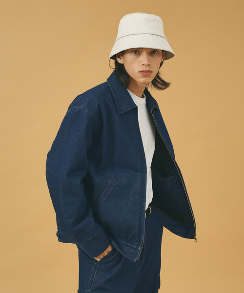 ABAHOUSE(アバハウス)の「【RUBEN/ルーベン】FAKE SUEDE BUCKET HAT/フェイクスウェードバケットハット/ユニセックス/RUS-2236(キャップ・メンズ・ブラック/アイボリー/ベージュ・フリー)」の10枚目の写真