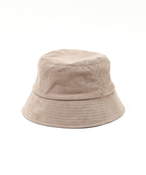 ABAHOUSE(アバハウス)の「【RUBEN/ルーベン】FAKE SUEDE BUCKET HAT/フェイクスウェードバケットハット/ユニセックス/RUS-2236(キャップ・メンズ・ブラック/アイボリー/ベージュ・フリー)」の15枚目の写真