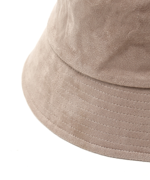 ABAHOUSE(アバハウス)の「【RUBEN/ルーベン】FAKE SUEDE BUCKET HAT/フェイクスウェードバケットハット/ユニセックス/RUS-2236(キャップ・メンズ・ブラック/アイボリー/ベージュ・フリー)」の16枚目の写真