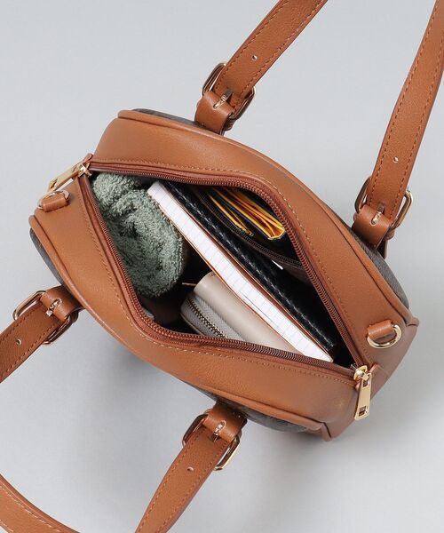 ノベルティ ボストン ショルダー付き 型押し 1点のみ ノベルティ