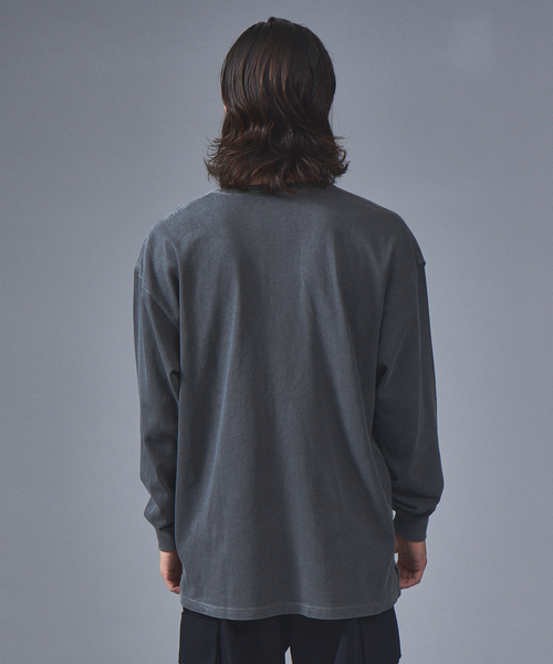 JEMORGAN(ジェーイーモーガン)の「【JEMORGAN/ジェーイーモーガン】ピグメントポケット付きロングスリーブTシャツ / JC002-129(Tシャツ/カットソー・メンズ・アイボリー/チャコールグレー/ネイビー・L/XL/M)」の12枚目の写真