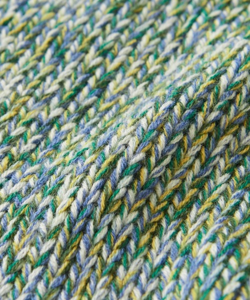 CUBE SUGAR（キューブシュガー）の「バルキーミックスニットライン入りカーディガン（カーディガン/ボレロ・レディース・レッド/グリーン/イエロー・M）」の20枚目の写真