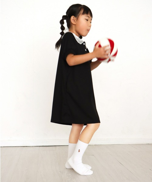 POLO RALPH LAUREN（ポロ ラルフ ローレン）の「POLO RALPH LAUREN キッズ マルチワンポイント リブソックス 04803600（ソックス/靴下・キッズ・ホワイト/ネイビー・22-24cm/16-18cm/20-22cm/18-20cm）」の3枚目の写真