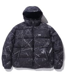 RIPSTOP HOODED DOWN JACKET