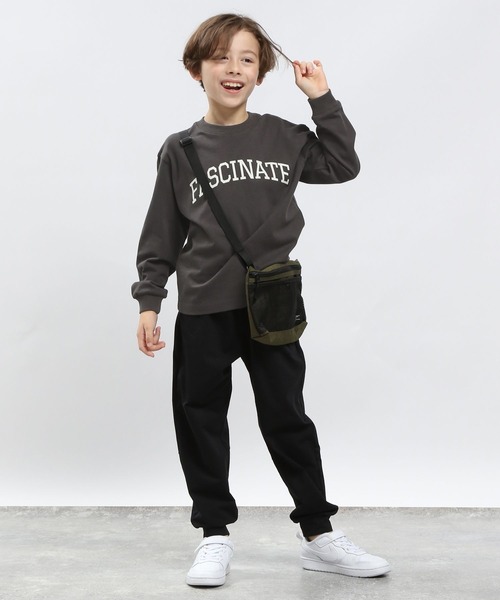 GLOBAL WORK Smile Seed Store（グローバルワーク スマイルシードストア）の「コットンプリントTシャツ長袖/キッズ/905236（Tシャツ/カットソー・キッズ・ブラック/ダークグレー/ホワイト系その他7/ホワイト系その他6・150cm/130cm/100cm/120cm/110cm/140cm）」の8枚目の写真