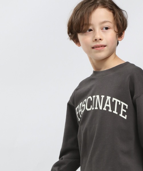 GLOBAL WORK Smile Seed Store（グローバルワーク スマイルシードストア）の「コットンプリントTシャツ長袖/キッズ/905236（Tシャツ/カットソー・キッズ・ブラック/ダークグレー/ホワイト系その他7/ホワイト系その他6・150cm/130cm/100cm/120cm/110cm/140cm）」の12枚目の写真