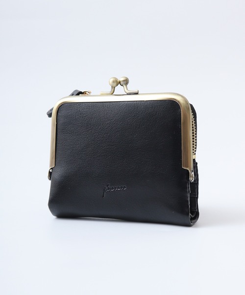 セール】Pisoraro がま口ミニ財布 スターシュリンク/メタリック