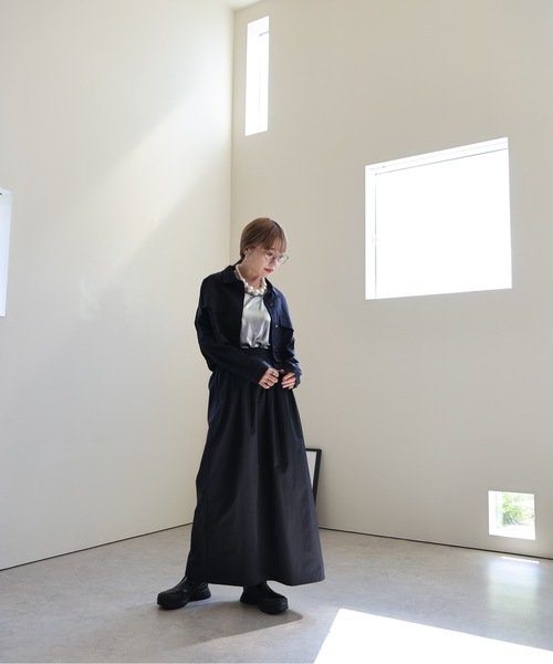 ULEULA(ウルア)の「オーロラショートシャツジャケット(シャツ/ブラウス・レディース・ブラウン/カーキ/ブラック・FREE)」の15枚目の写真