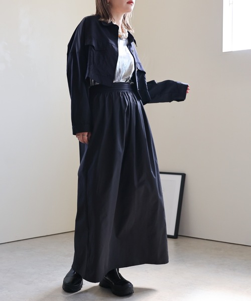 ULEULA(ウルア)の「オーロラショートシャツジャケット(シャツ/ブラウス・レディース・ブラウン/カーキ/ブラック・FREE)」の10枚目の写真