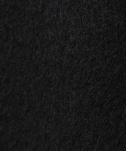 GALLEST（ギャレスト）の「ボックスシャギーコート（ノーカラーコート・レディース・ダークグレー/ブラック/ブラウン系2・34/38）」の16枚目の写真