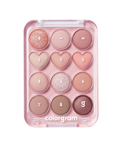 colorgram（カラーグラム）の「目元チュートリアルアイパレット（アイ