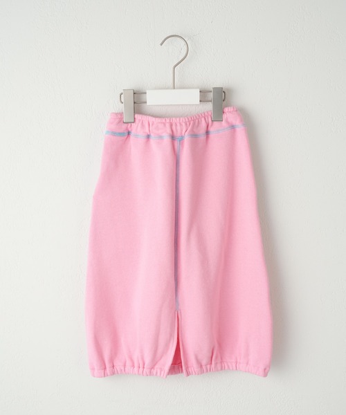 CIAOPANIC TYPY（チャオパニックティピー）の「【KIDS】ワンポイント刺繍配色ステッチ裏毛バルーンスカート（スカート・キッズ・ピンク/グレー/チャコールグレー・L/M/S/XXL/XL）」の9枚目の写真