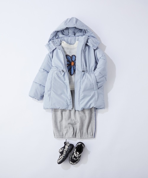 CIAOPANIC TYPY（チャオパニックティピー）の「【KIDS】ワンポイント刺繍配色ステッチ裏毛バルーンスカート（スカート・キッズ・ピンク/グレー/チャコールグレー・L/M/S/XXL/XL）」の19枚目の写真