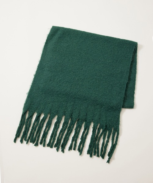 JUNRED(ジュンレッド)の「ボリュームカラーマフラー(マフラー・メンズ・ライトグレー/グリーン/オレンジ/ホワイト/ブラック・FREE)」の18枚目の写真