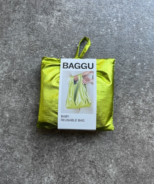 DouDou(ドゥドゥ)の「【BAGGU/バグゥ】23HO BABY BAGGU メタリック(エコバッグ/サブバッグ・レディース・ライム/シルバー/ゴールド・FREE)」の14枚目の写真