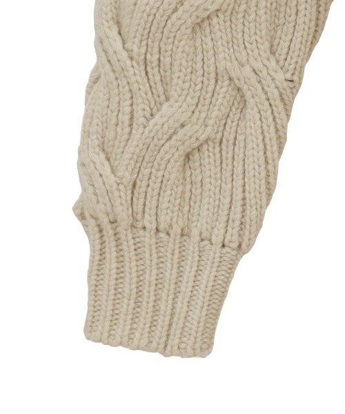 日本最大級 CLANE（クラネ）の「PEARL NECK KNIT TOPS（ニット/セーター トップス