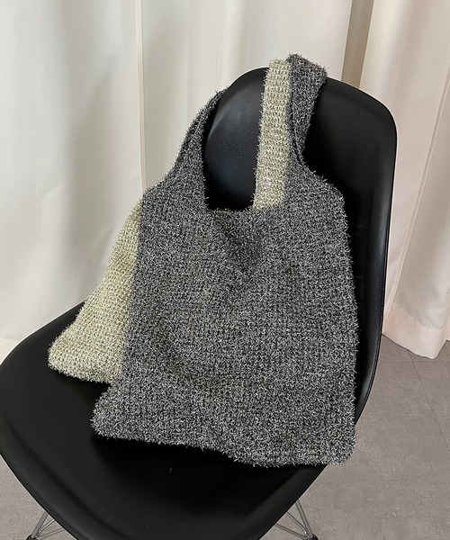 CAPRICIEUX LE'MAGE（カプリシューレマージュ）の「ラメトートバッグ（トートバッグ・レディース・シルバー/ゴールド・FREE）」の7枚目の写真