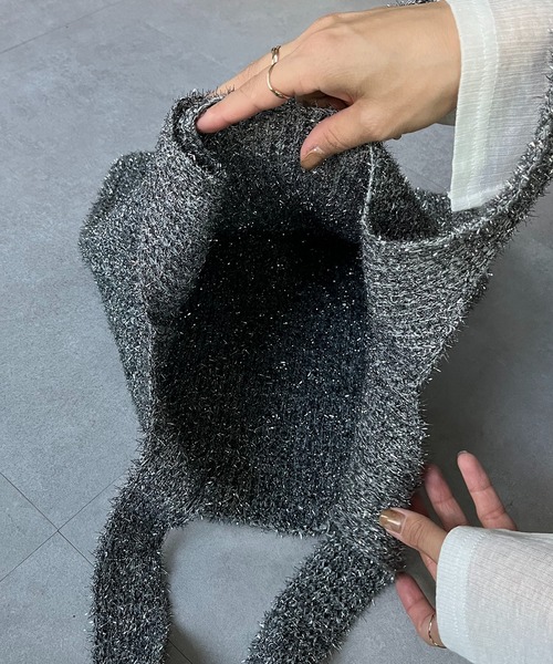 CAPRICIEUX LE'MAGE（カプリシューレマージュ）の「ラメトートバッグ（トートバッグ・レディース・シルバー/ゴールド・FREE）」の15枚目の写真