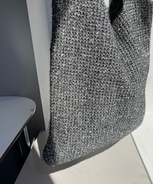 CAPRICIEUX LE'MAGE（カプリシューレマージュ）の「ラメトートバッグ（トートバッグ・レディース・シルバー/ゴールド・FREE）」の12枚目の写真